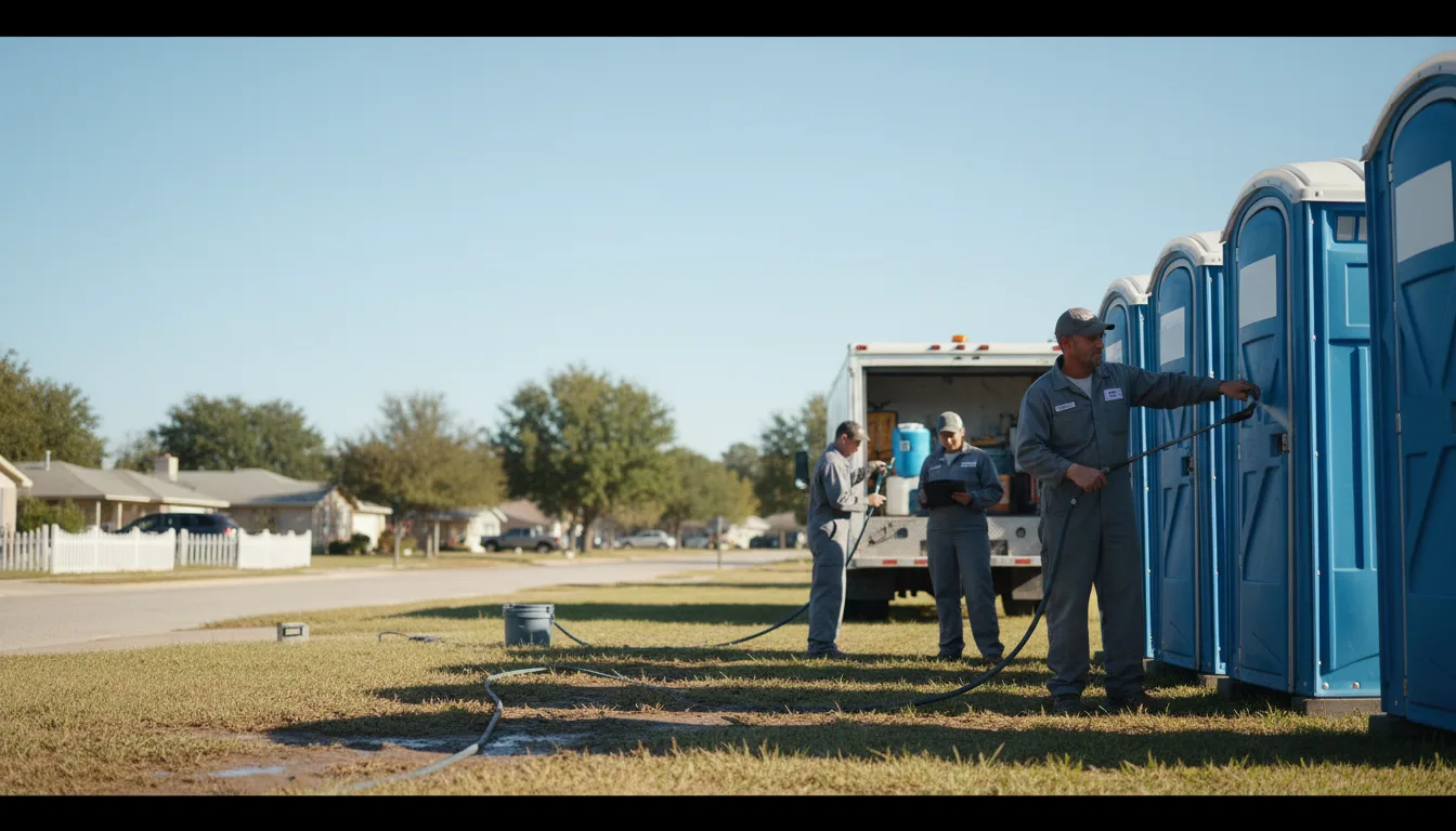 Long-Term Portable Toilet Rental in Preston, GA near me
